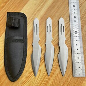 Practice Throwing Knife Set YF050 – 3-Piece, Satin